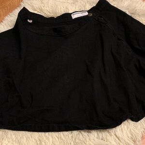 American Apparel Classic Black Mini Skirt